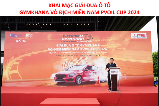 Khai mạc Giải đua Ô tô Gymkhana Vô địch Miền Nam PVOIL Cup 2024