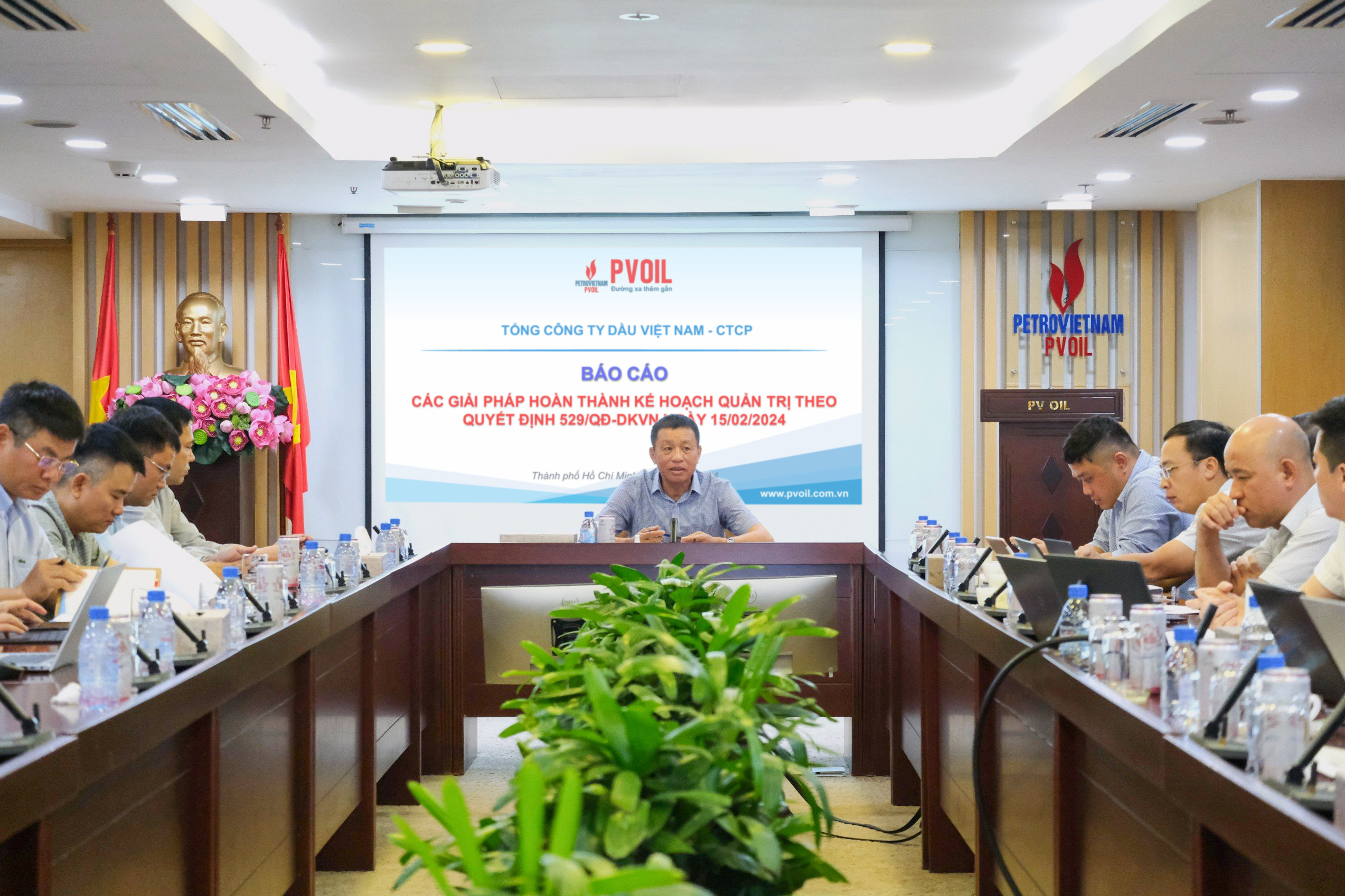 PVOIL determined to fulfill the 2024 management plan of Vietnam Oil and Gas Group