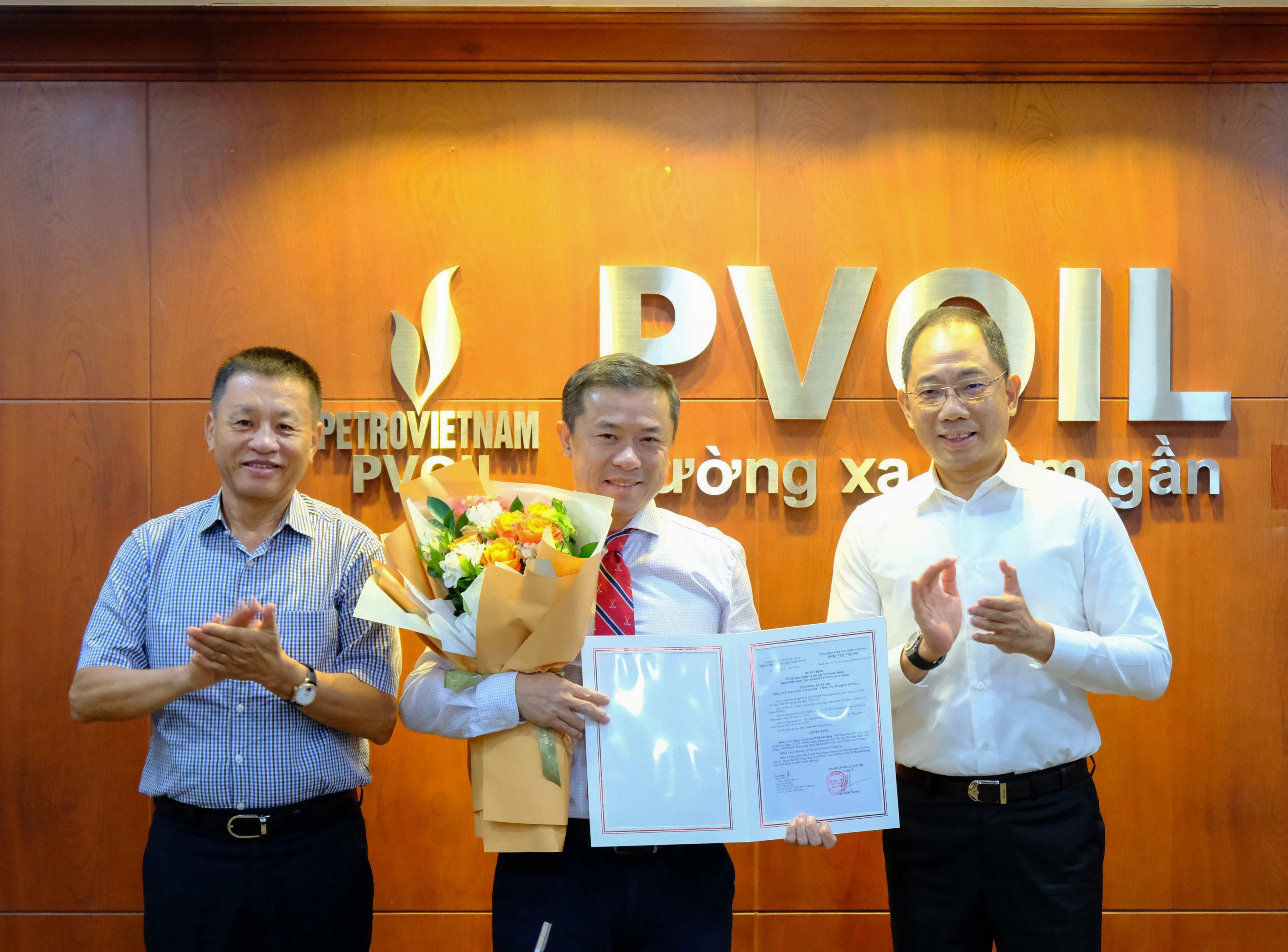 PVOIL Laos and PVOIL Laos Trading have new chairman of Board of Management