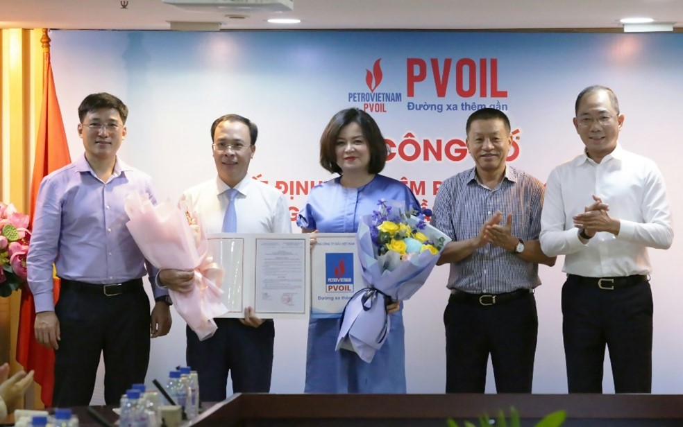 PVOIL bổ nhiệm 02 Phó Tổng Giám đốc