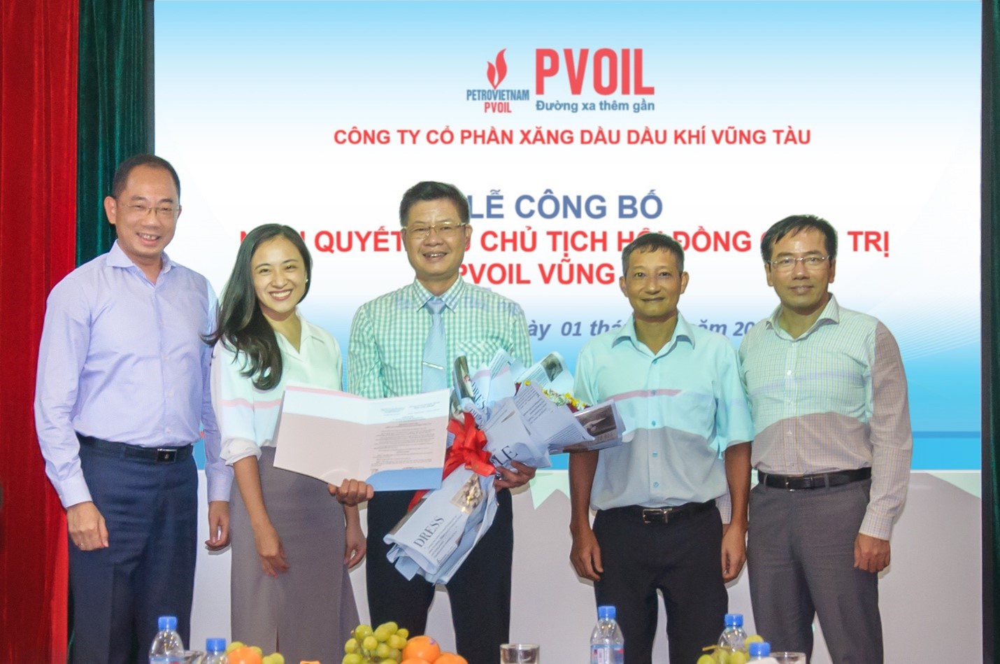 PVOIL Vung Tau has a new chairman of the BOM