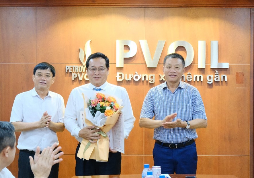 Thay đổi Giám đốc PVOIL Quảng Ngãi