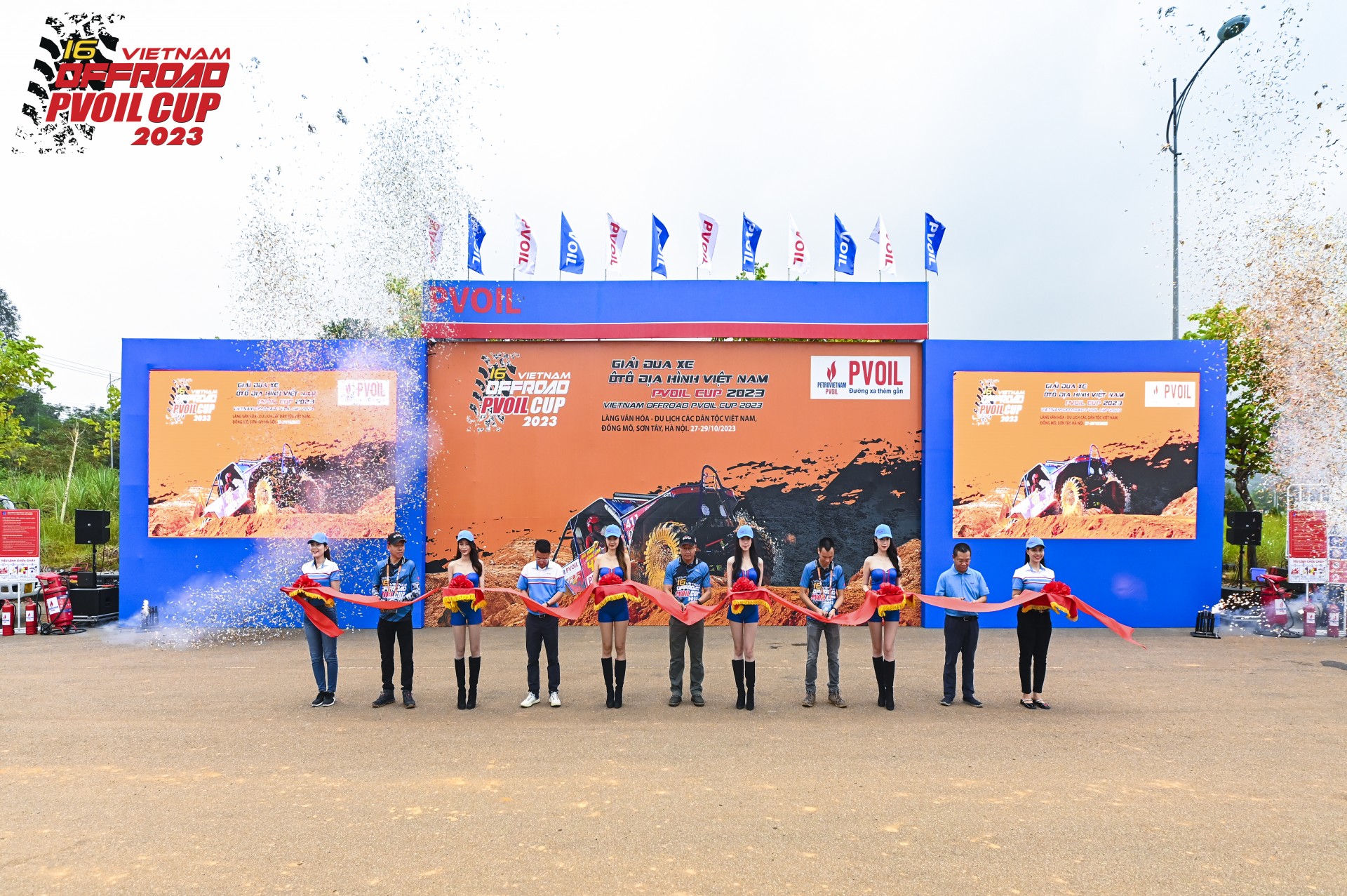 PVOIL VOC 2023 [5] Giải đua xe Ô tô Địa hình Việt Nam PVOIL CUP 2023 chính thức khai mạc