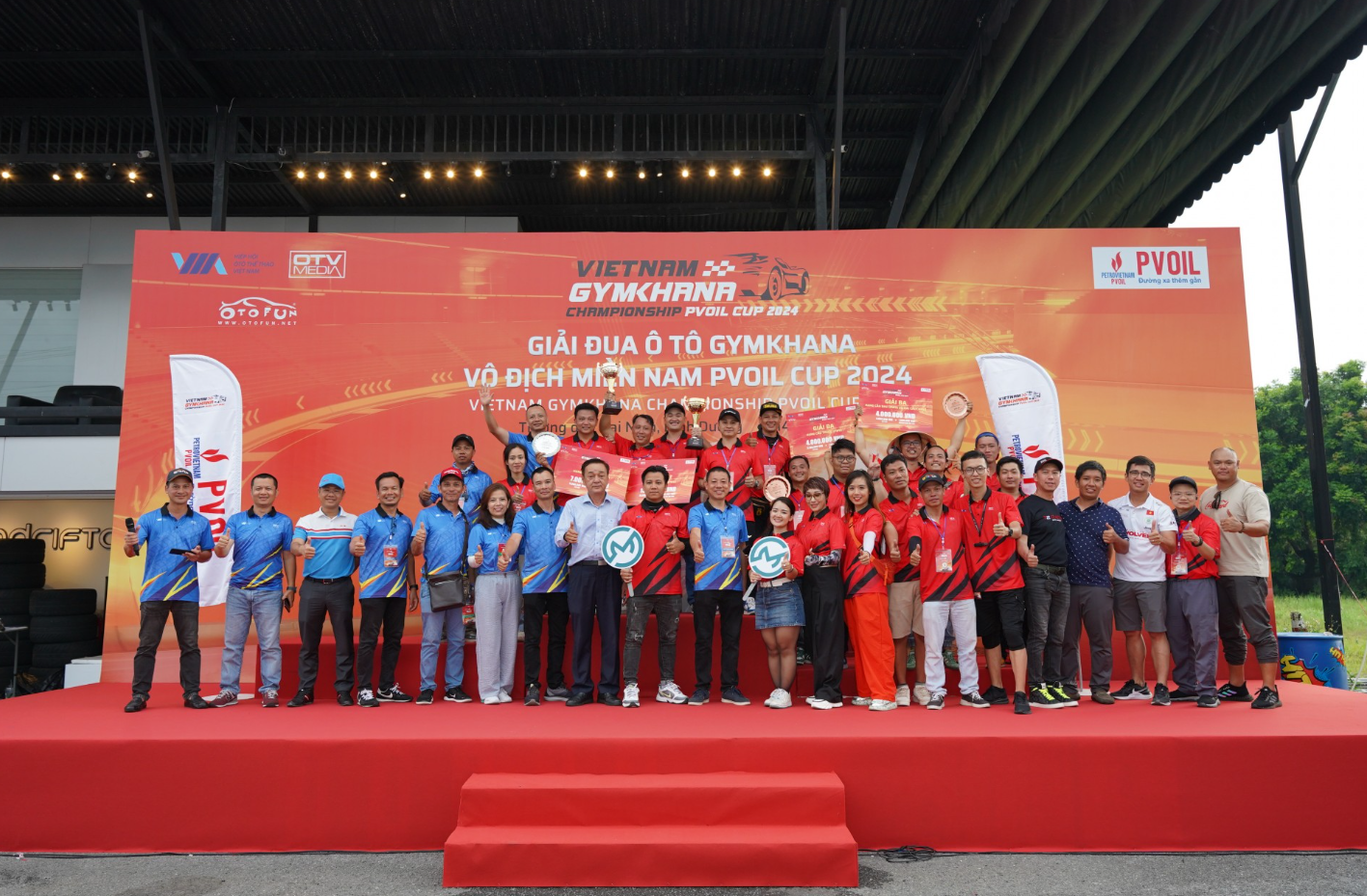 [PVOIL VGC 2024] (2) Lộ diện những nhà vô địch Giải đua Ô tô Gymkhana Vô địch Miền nam PVOIL Cup 2024