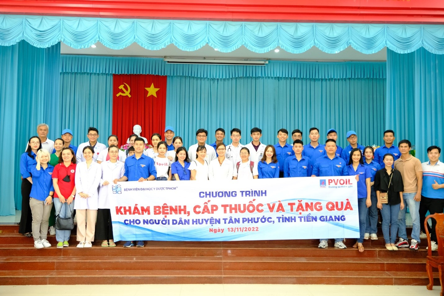 PVOIL tổ chức chương trình an sinh xã hội tại tỉnh Tiền Giang