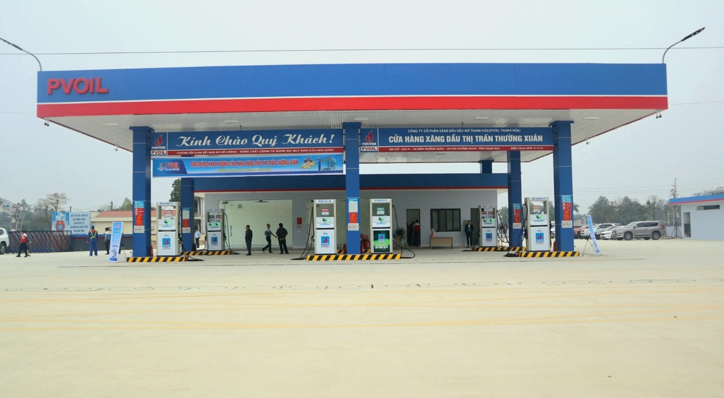 PVOIL Thanh Hoa inaugurates petroleum station in Thuong Xuan town