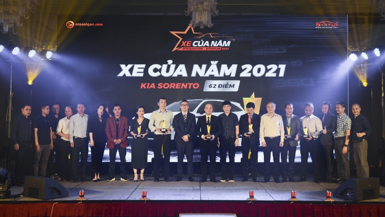 Kia Sorento giành danh hiệu XE CỦA NĂM 2021