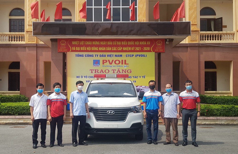 PVOIL donates ambulance to support COVID-19 pandemic prevention