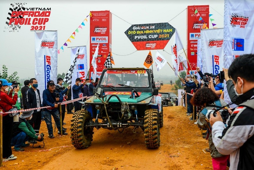 Journey of PVOIL VOC 2021  [10] The Vietnam off-road car racing tournament PVOIL Cup 2021 was officially opened