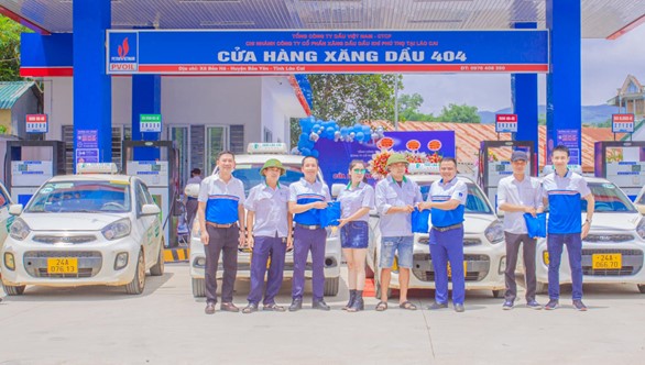 PVOIL Phu Tho inaugurates petroleum station No. 404