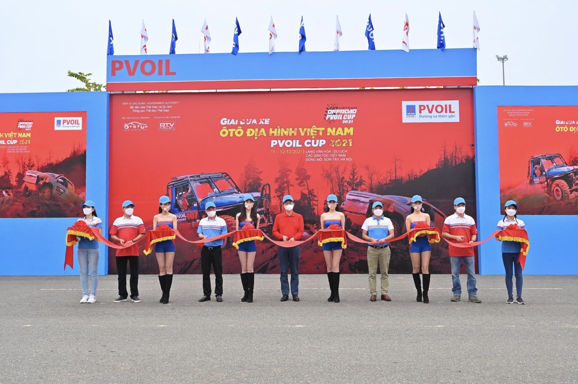 Journey of PVOIL VOC 2021 [11] PVOIL exclusively sponsors fuel for the Vietnam PVOIL Off-Road Racing Cup 2021.