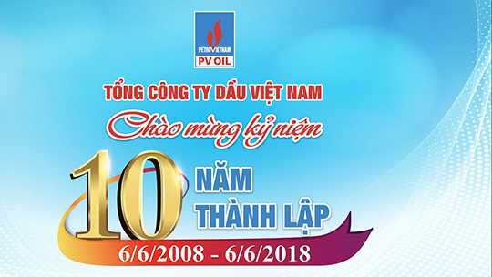 PVOIL đánh dấu chặng đường 10 năm