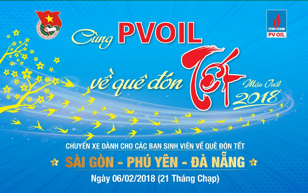 “Cùng PVOIL về quê đón Tết” (Xuân Mậu Tuất - 2018)