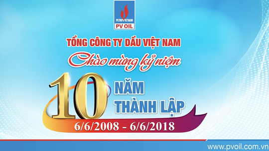 PVOIL đánh dấu chặng đường 10 năm