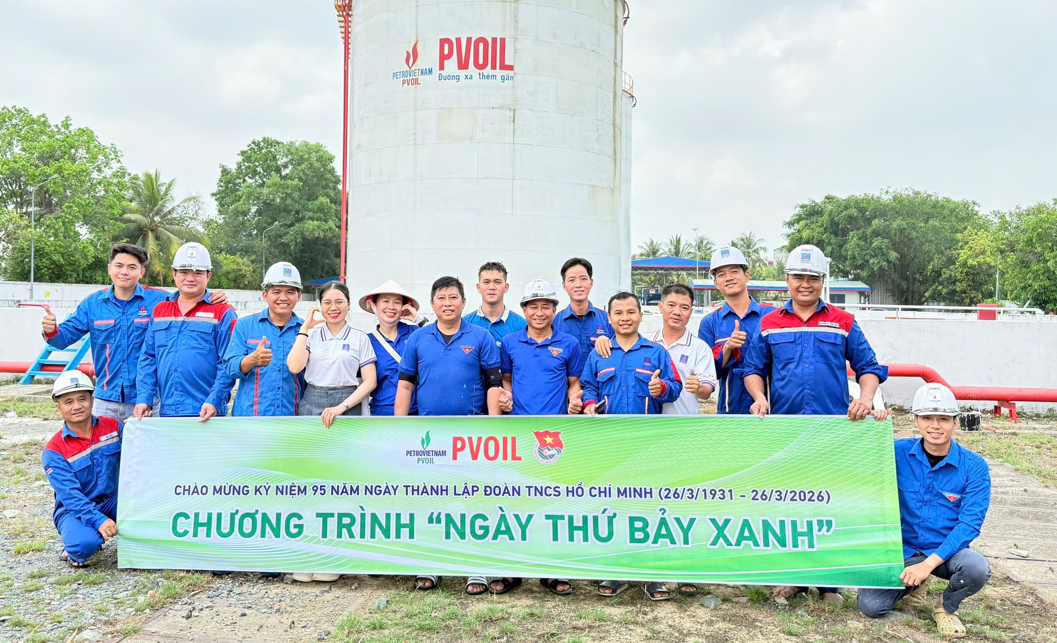 ĐOÀN THANH NIÊN PVOIL TỔ CHỨC CHƯƠNG TRÌNH “NGÀY THỨ BẢY XANH” LẦN 01 - NĂM 2026